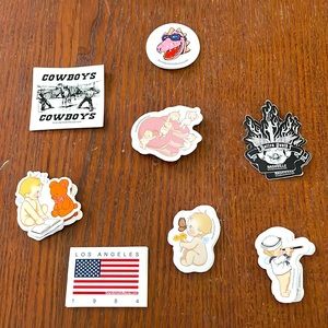 BRANDY MELVILLE STICKERS (21 stickers)